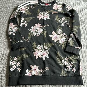 Guess Tropical Sweatshirt Dress M